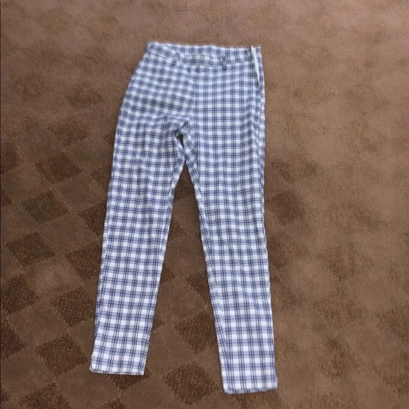 Brandy Melville Pants - Brandy Melville Plaid Pants
